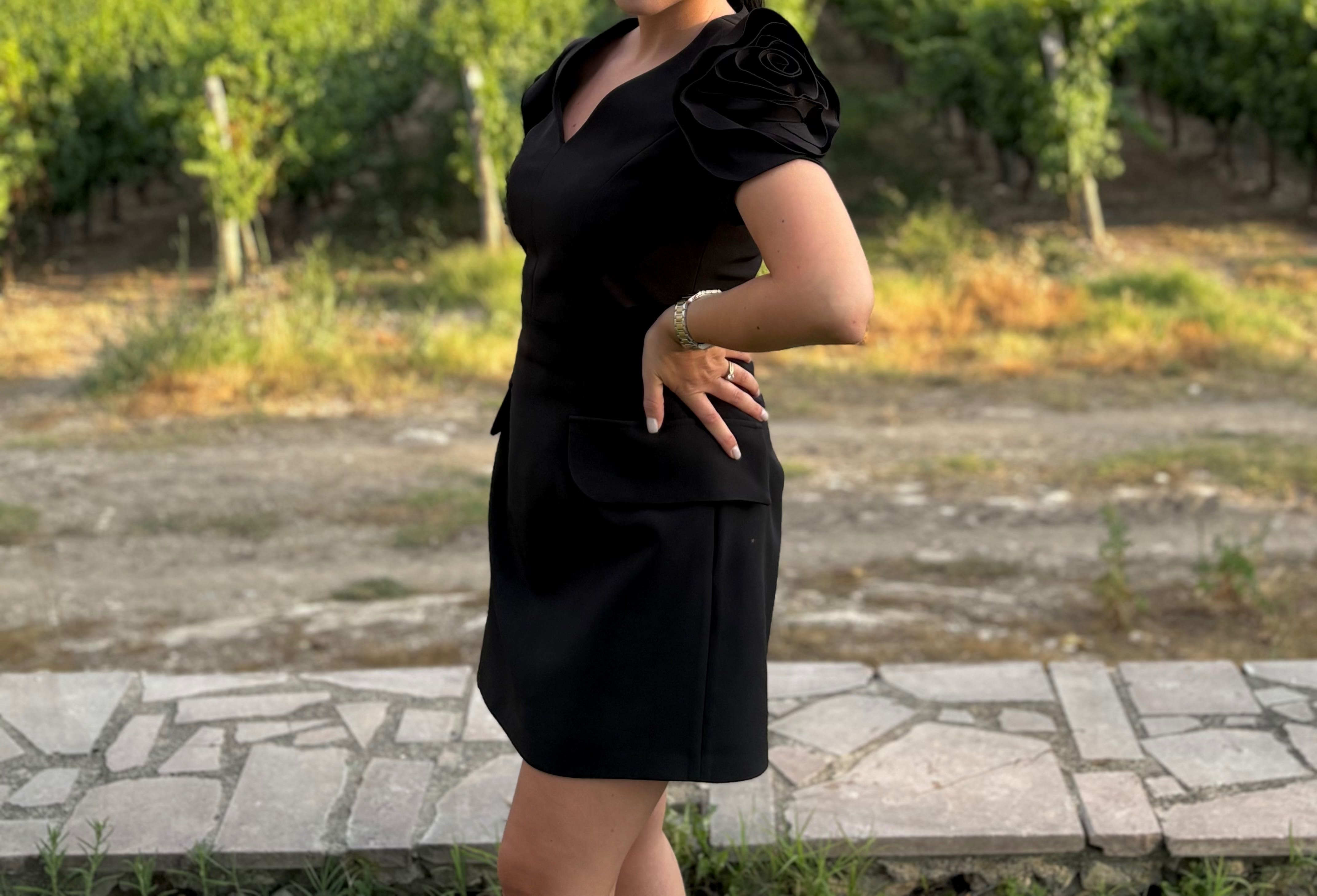 Рокля Юнона черна