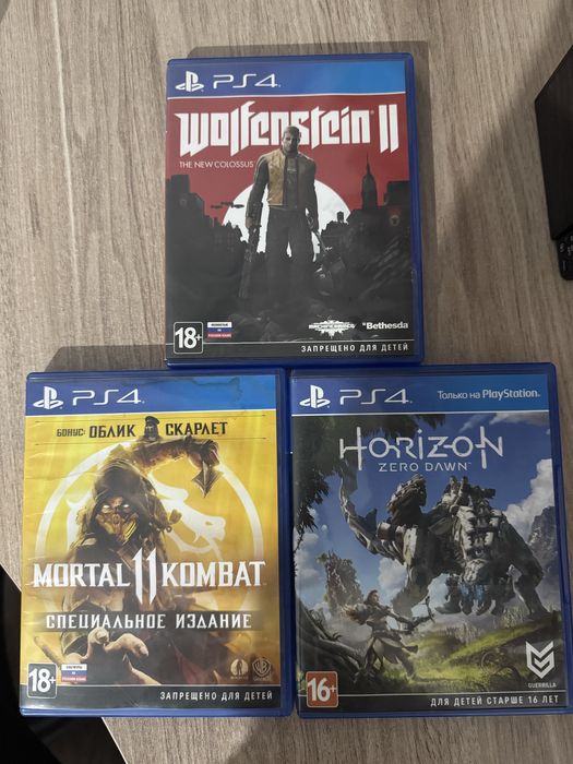 игры на пс4 в хорошем состоянии