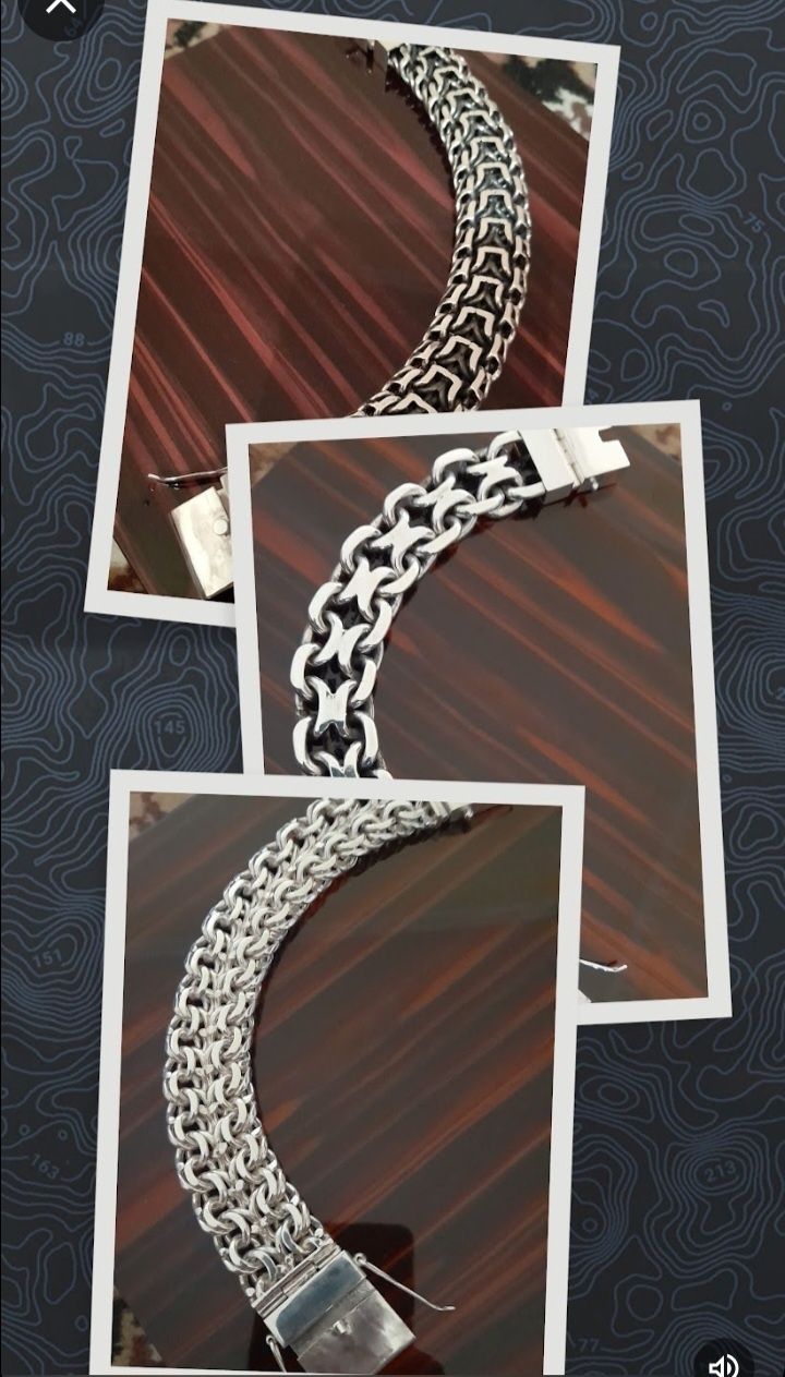 Серебряный Браслет,925 пр.