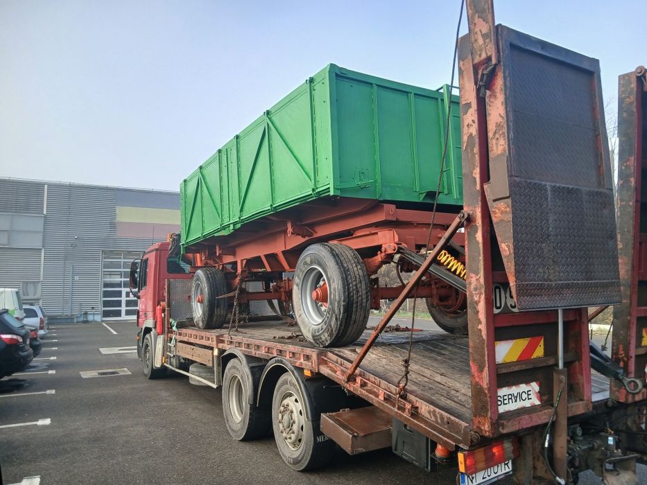 Remorca Auto 16t basculabila 3 parti