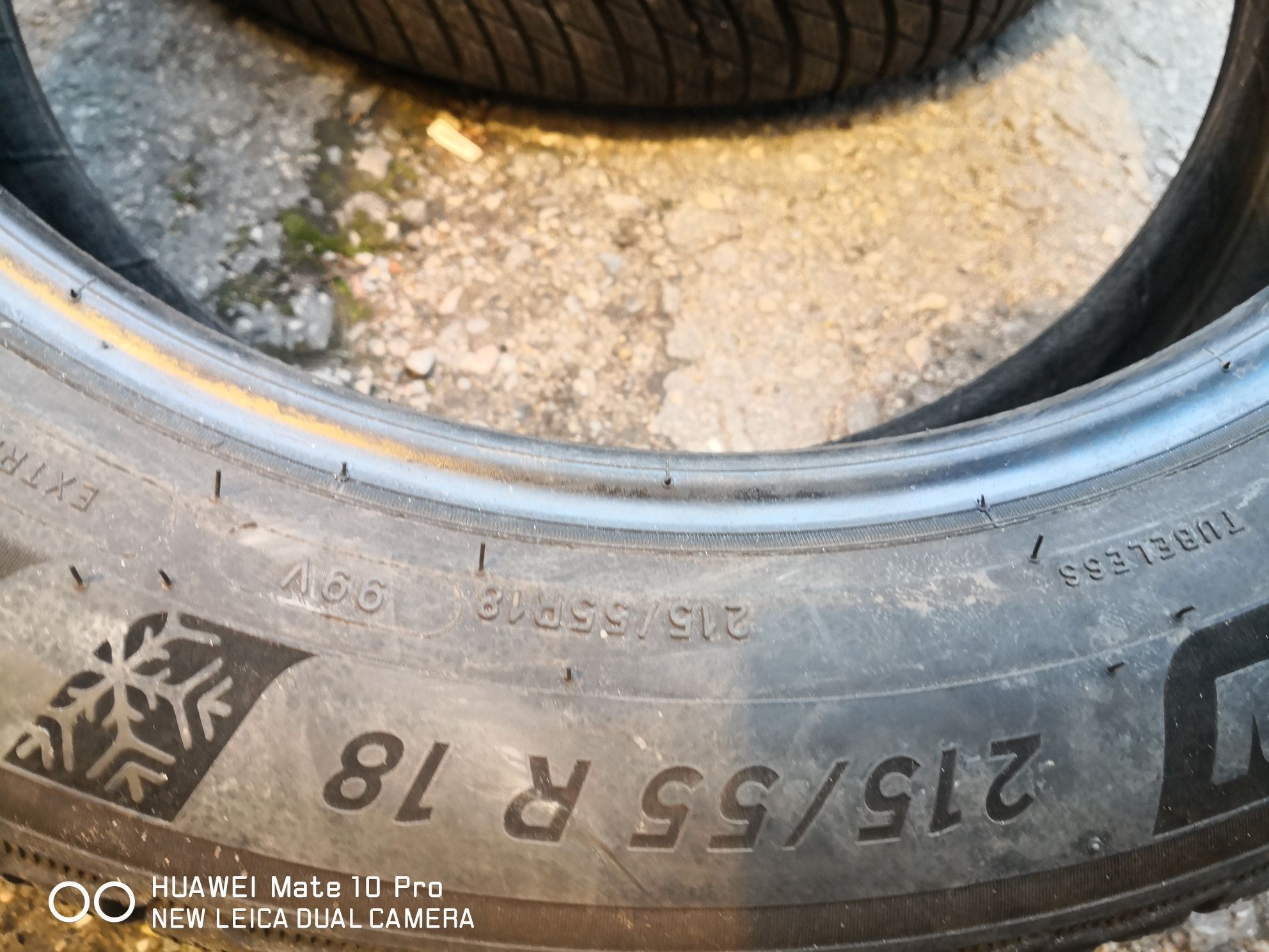 215 55 18 цола гуми Michelin dot 23