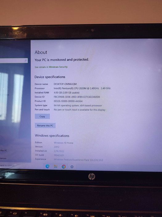 Laptop Hp Pavilion 15