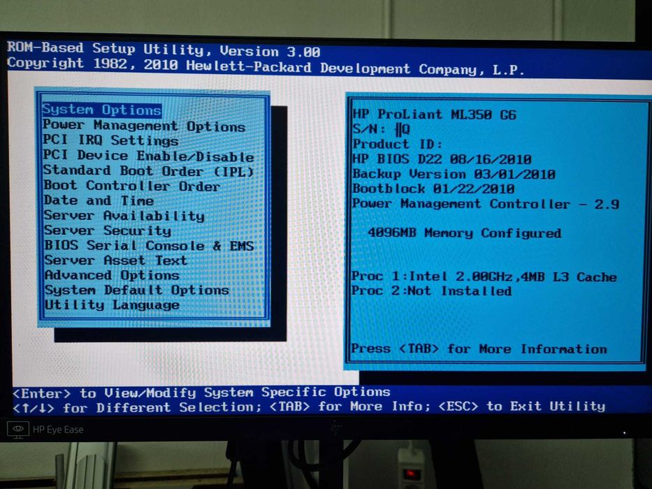 HP Proliant ML350 G6