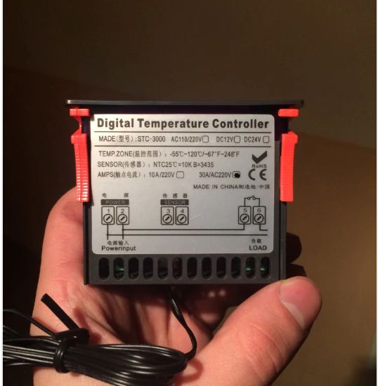 Терморегулатор  инкубатор температурен температурен контролер 220V 30A