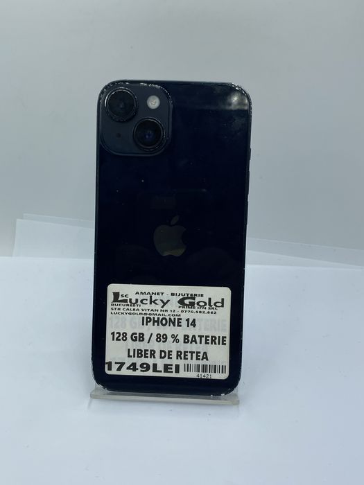 Iphone 14 128gb 89% baterie #41421
