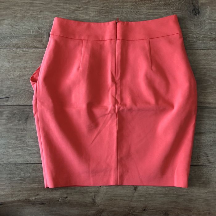 Nou ZARA fusta scurta dama | primavara vara | portocaliu | S | bumbac