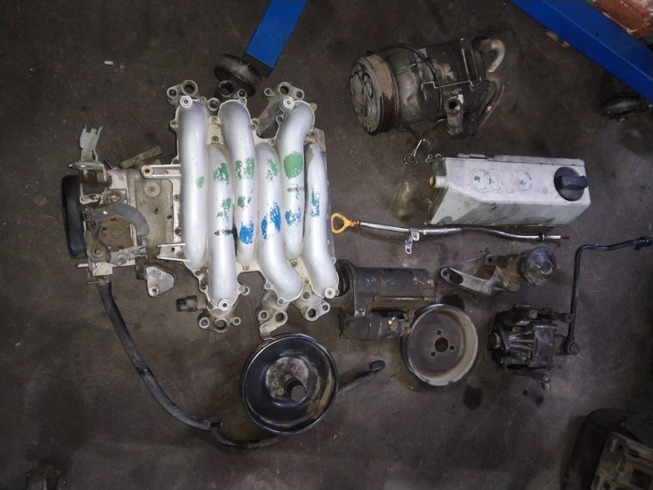 Ауди 2,6 двигатель по запчастям