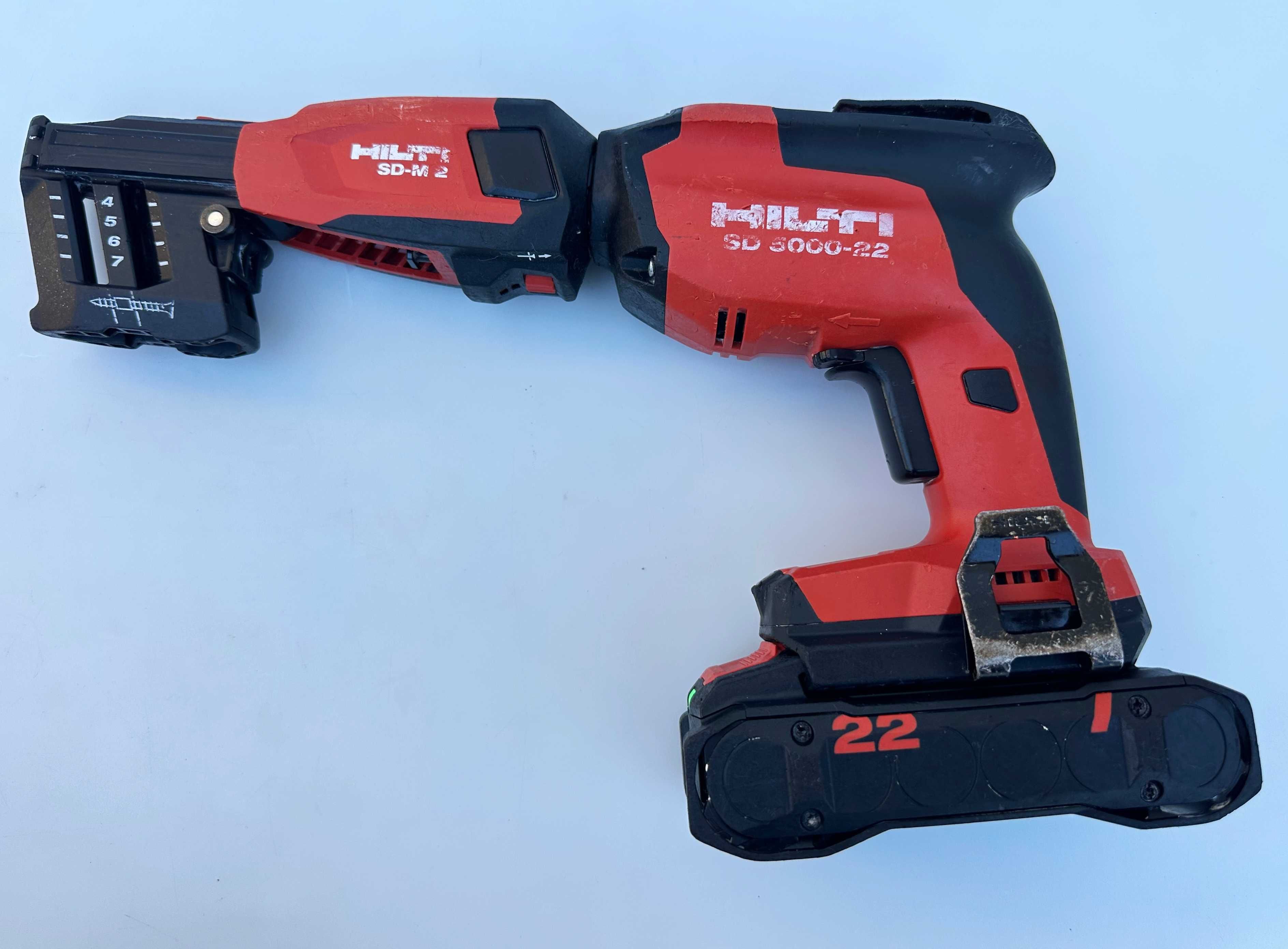 Hilti SD 5000-22 Nuron - Безчетков винтоверт с магазин 2x22V 4.0Ah
