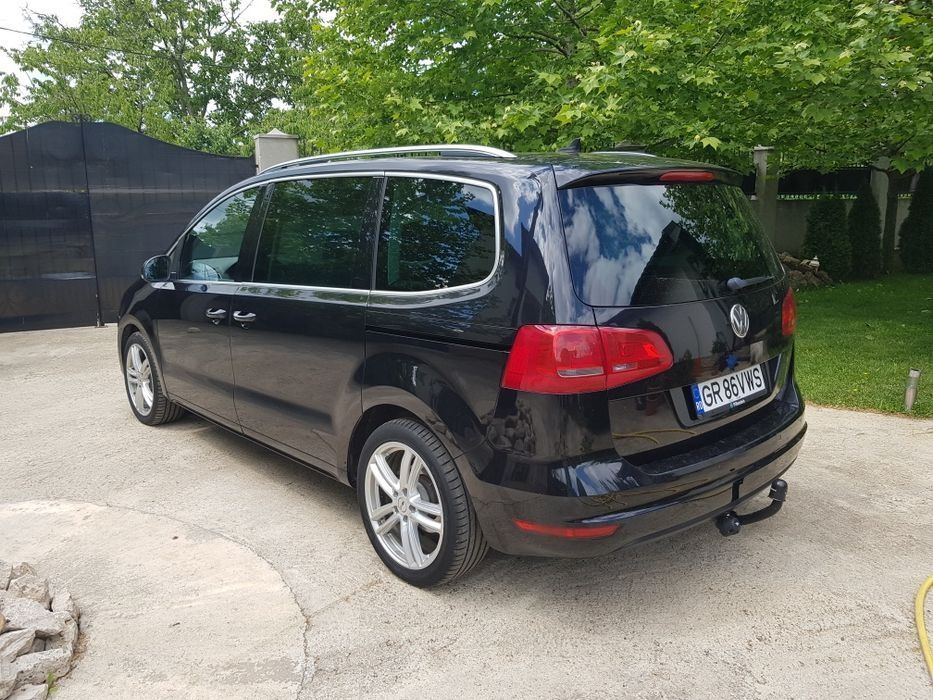 * VW Sharan 2.0TDI-170cp DSG - Panoramă - Piele - Navi - Camera *