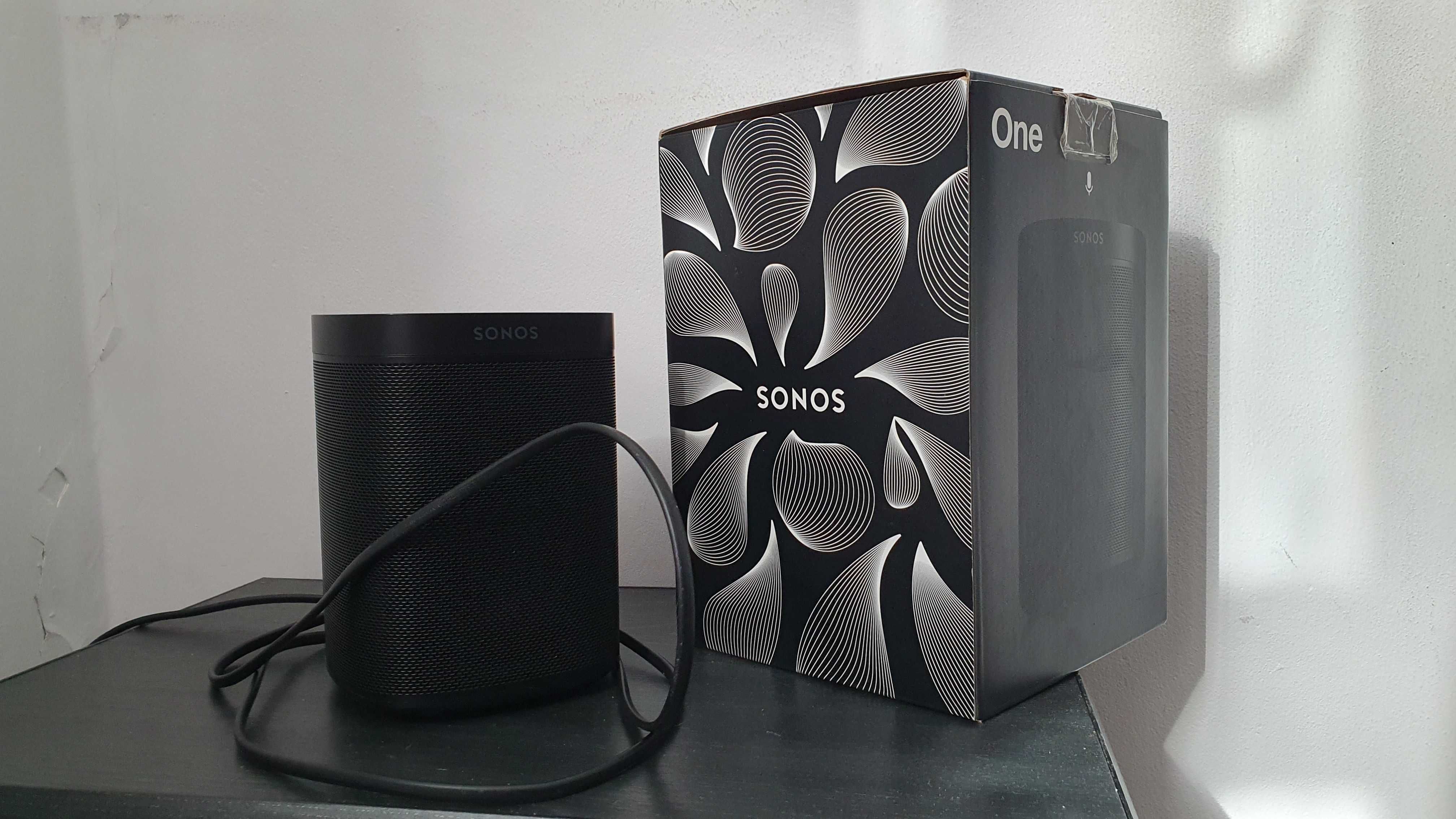 Sonos One gen 2 cu Airplay 2 Alexa Google Assistant boxa smart speaker