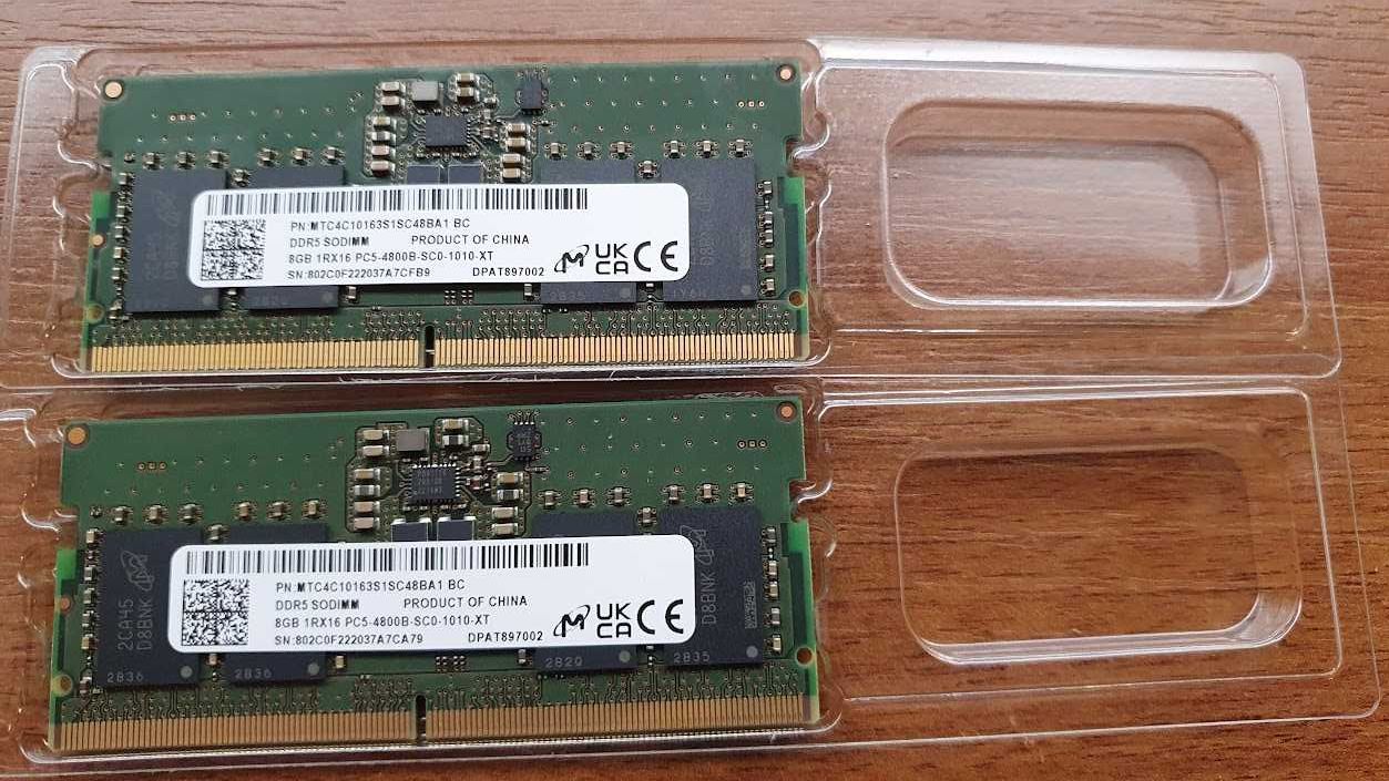 Memorie Laptop Lenovo SO-DIMM DDR5 16GB 4800 MHz CL 40