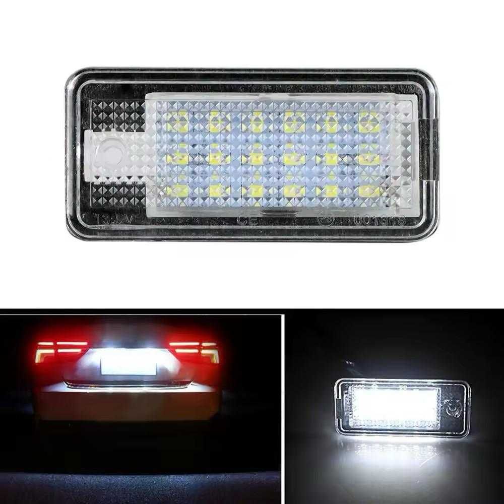 Set Lampi 18 Led Numar Audi A3 A4 A5 A6 A8 Q7