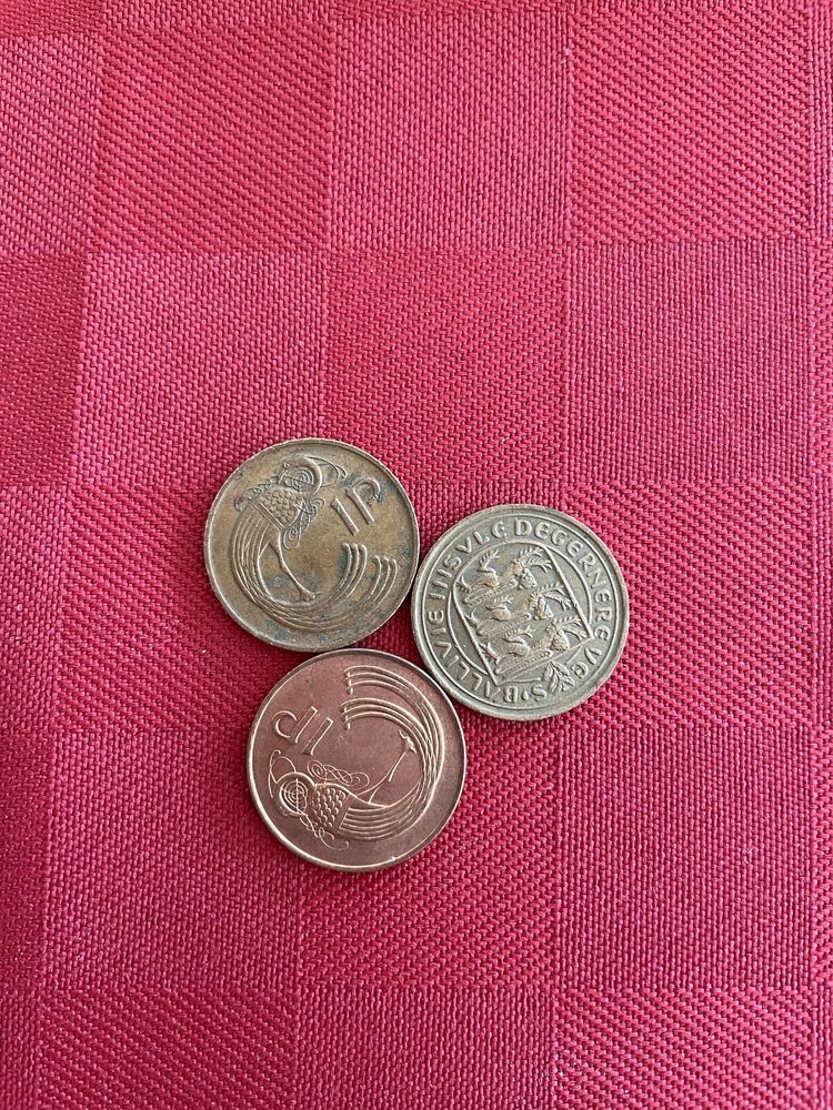 Moneda 1p pence , 5p pence