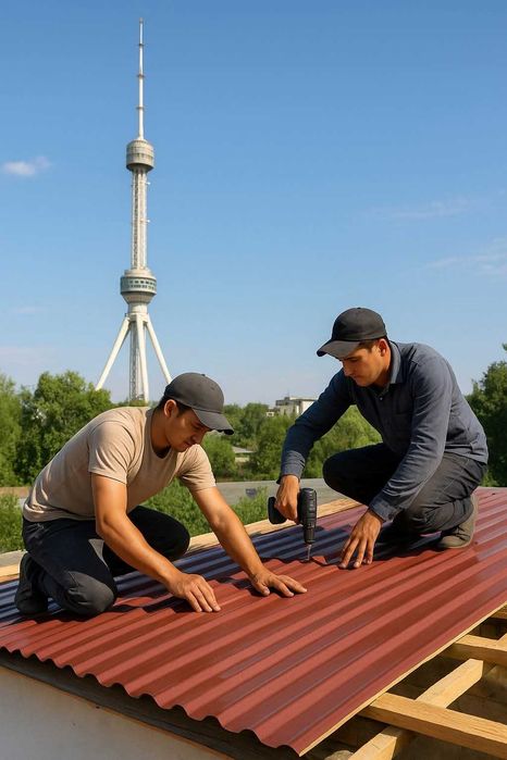 РЕМОНТ КРОВЛИ,НАВЕС.Том ёпиш хизмати,Сварка