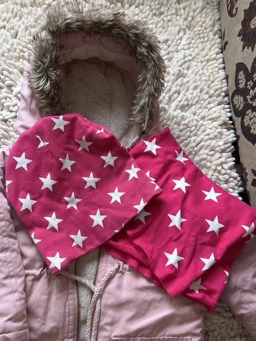 Зимняя парка детская для девочки