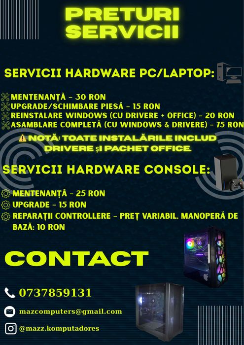 Servicii Hardware Complete