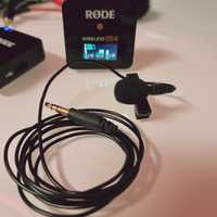 Lavalier Go + Microphone Rode Wireless GO II (black) / Безжичени Микро