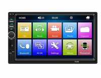 Player auto 7010B radio MP5 bluetooth ecran 7 touch screen USB AVI