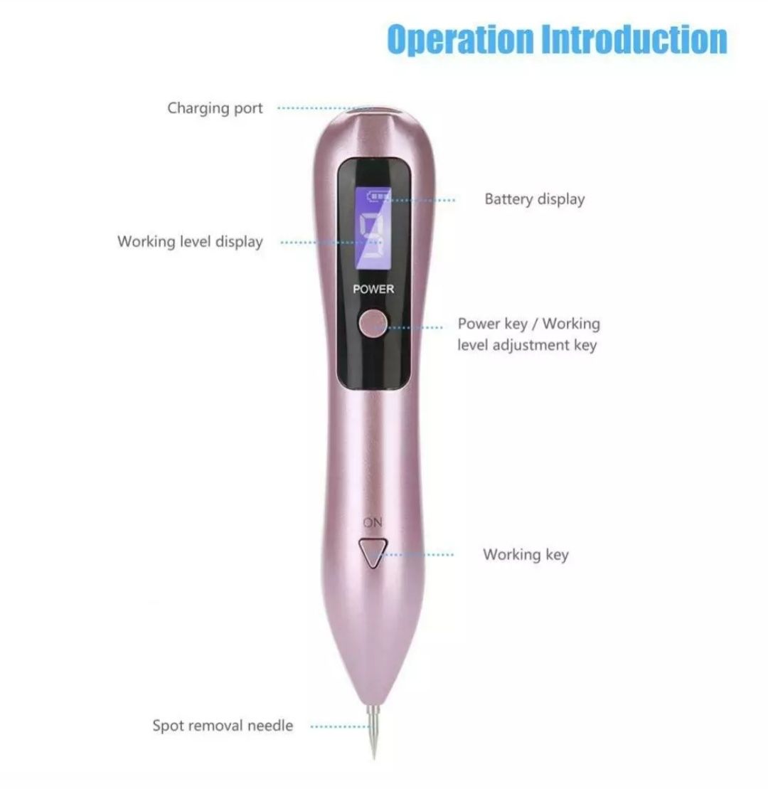 Плазма пен премахване на брадавици петна татуировки бенки plasma pen