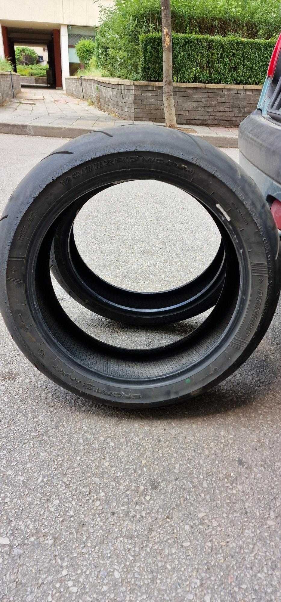 Мото гуми 120/70/17 + 190/55/17 Dunlop SportSmart TT DOT21