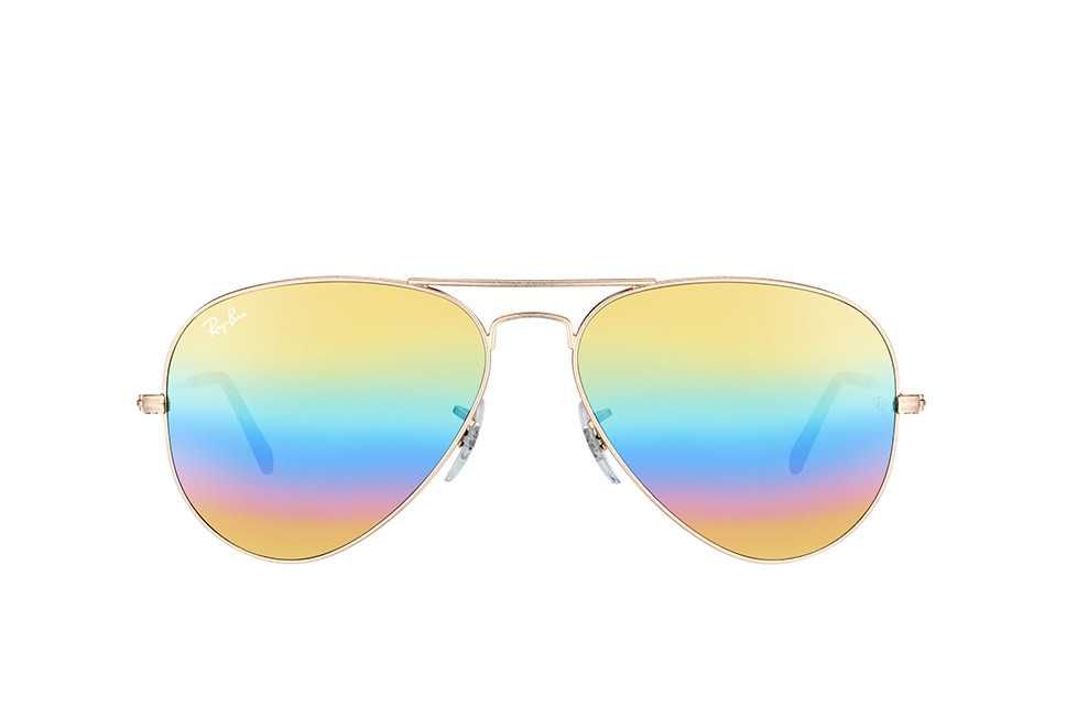 Ochelari de soare unisex Ray-Ban RB 3025 9020/C4 3N oglinda multicolor