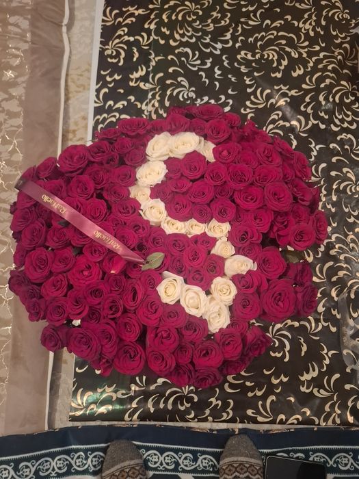 Цветы букеты 201 розы