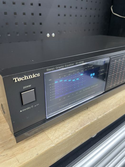 Technics sh-8046 egalizator audio 7 benzi cu comenzi tactile