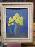 VIGH ISTVAN - Flori - Ulei Pe Carton, Suceava 57/45cm (43x31)