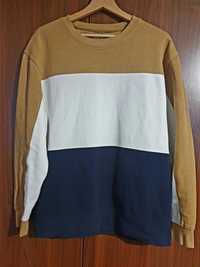 Мъжки памучен пуловер ZARA, размер L, суитчър
