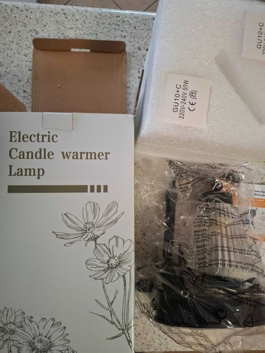 Lampă pentru încălzit lumânări fără fum - Nou, sigliat