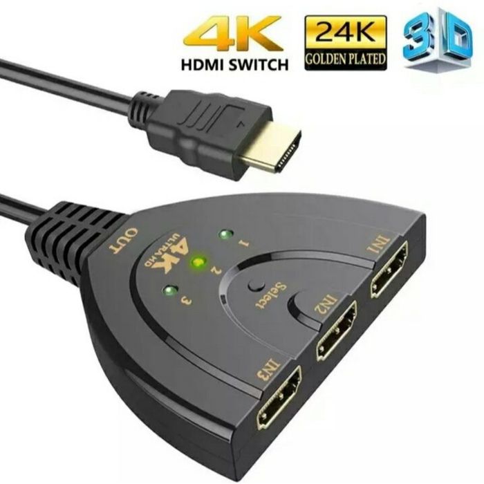 HDMI сплиттер, переключатель, переходник