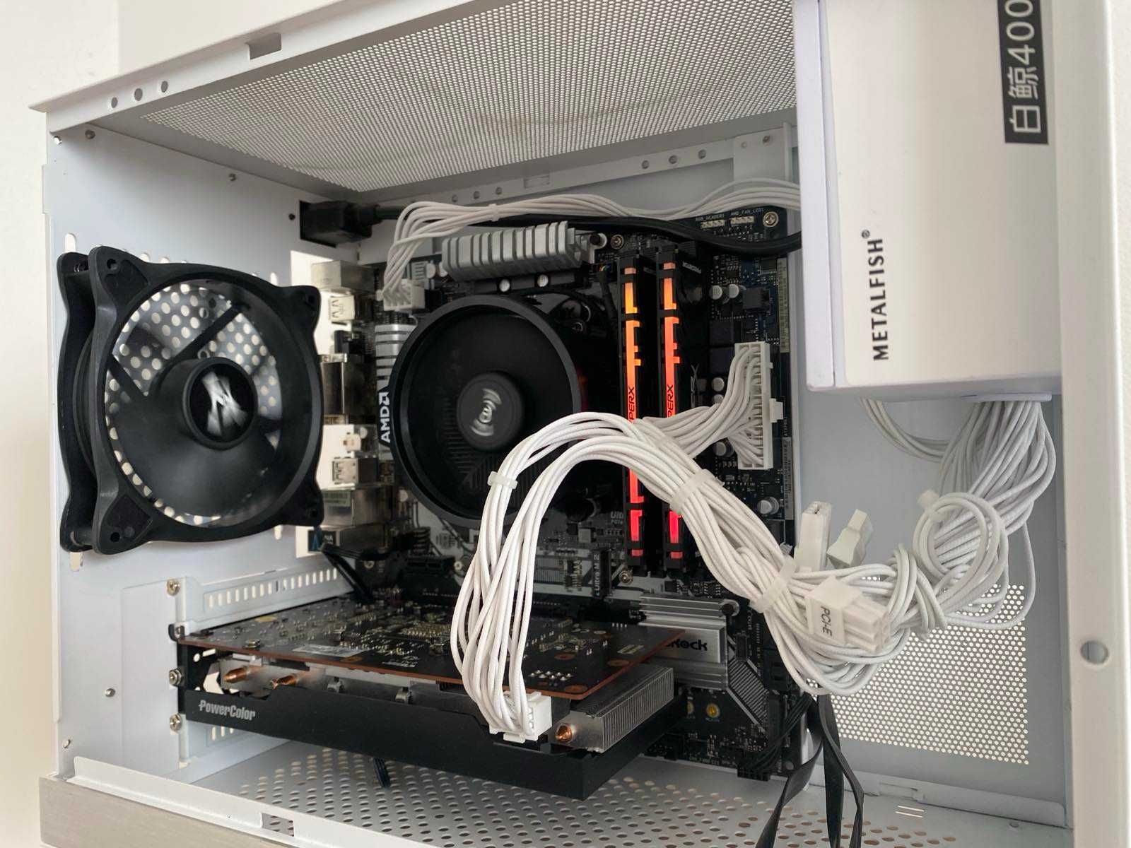 КОМПАКТЕН | Геймърски | RX 6600 | Ryzen 5 2600X | 24 RAM