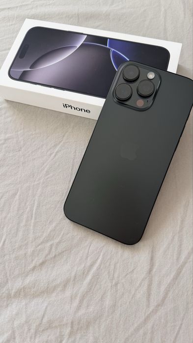 *Чисто Нов* | iPhone 16 Pro Max | 1TB | Black Titanium