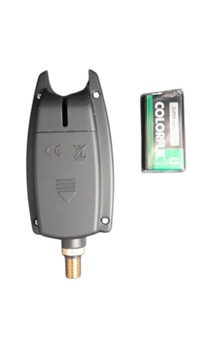 Стойка за дънен риболов, три сигнализатора и три светещи обтегача