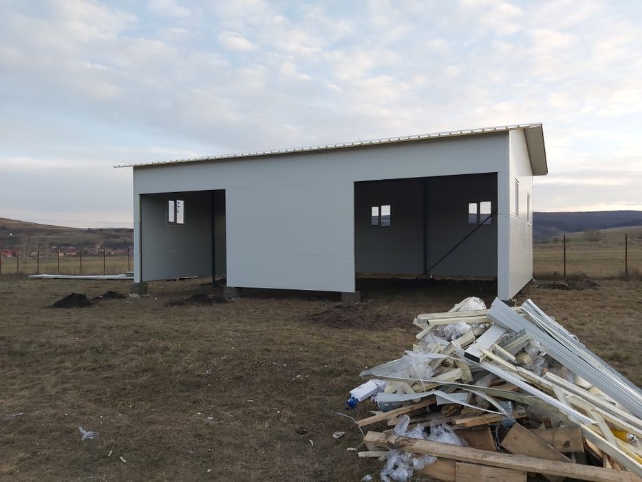 Hala 6x15x4m garaj service hala depozitare hale pe suruburi