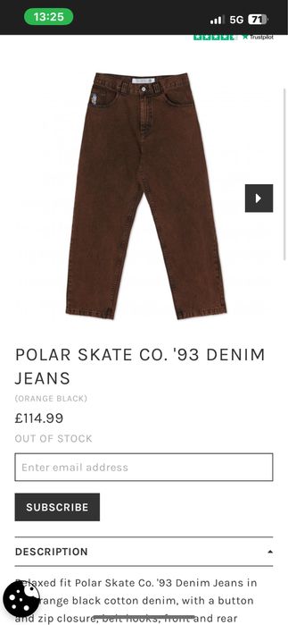 Мъжки дънки Polar 93 Denim