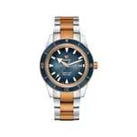 Часовник Rado Captain Cook Blue Dial Steel & PVD Rose Gold