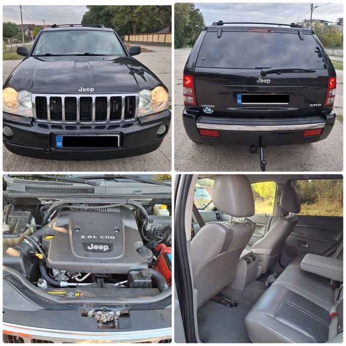 Jeep Grand Cherokke- Limited- 3.0L CRD- 220 Cp