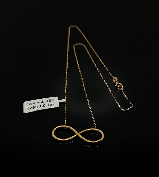 Bijuteria Royal lant din aur 14k 1.87 gr