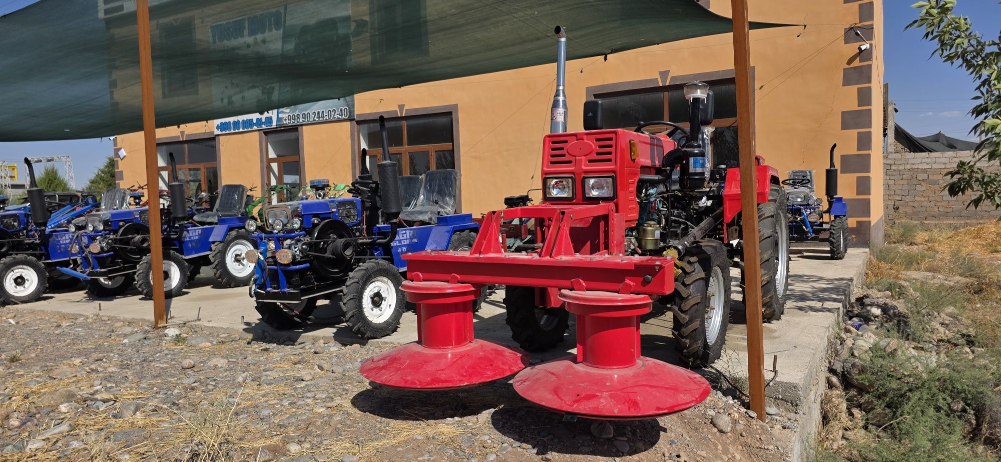 AGRI GLOBE 180 mini traktor