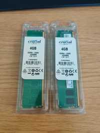 Оперативная память 8Gb (2x4Gb) DDR4 2400 UDIMM Crucial