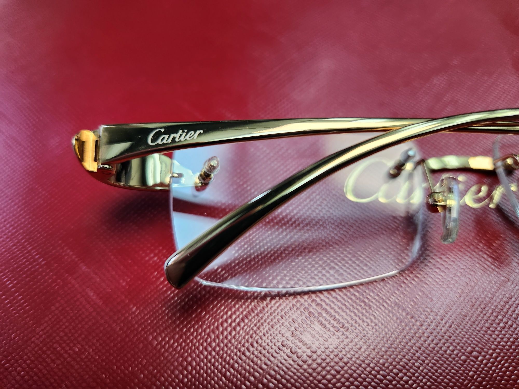 рамки за очила Cartier позлатени