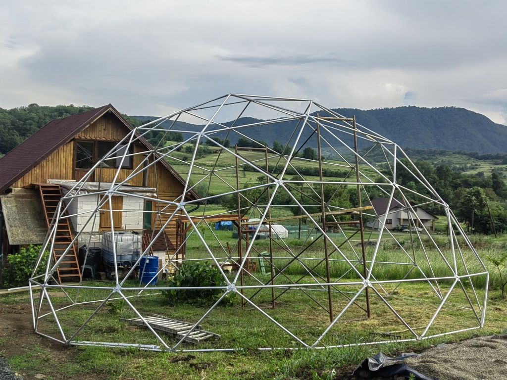 Structura geodezic, iglu.