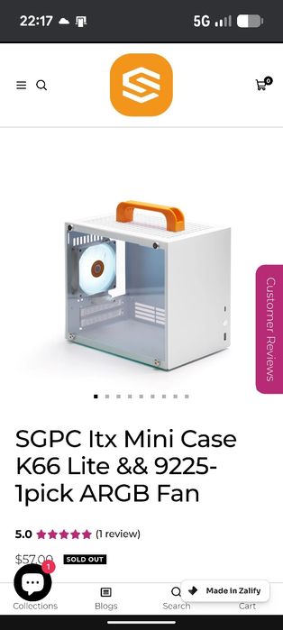 Carcasa PC SGPC K66 ITX