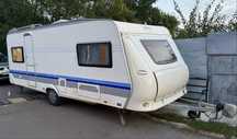 Rulota Hobby an 2005 Prestige 560 + Cort + Panouri Solare