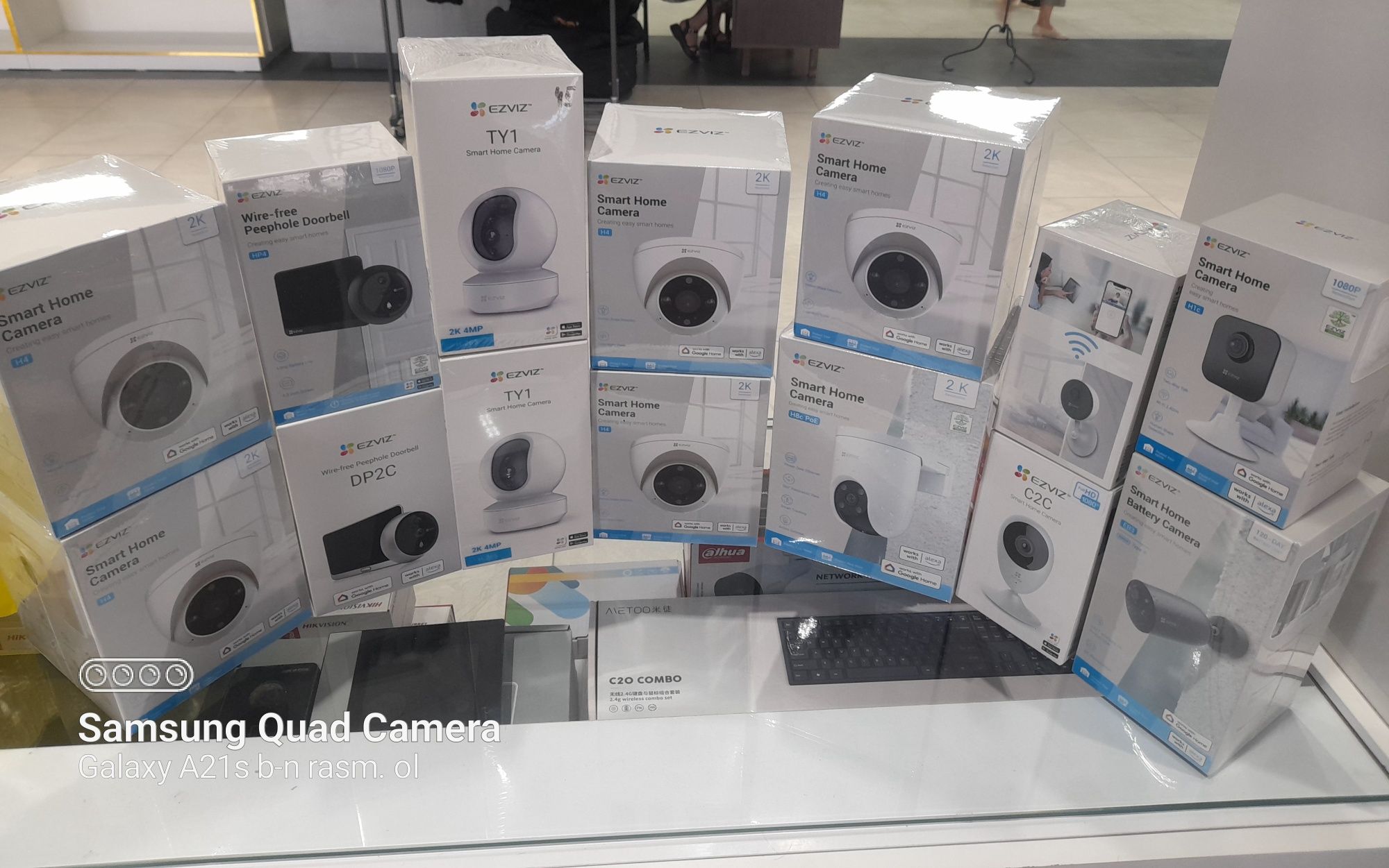 EZVIS smart Home Camer ezvis camera sotish o‘rnatish езвиз камера уста