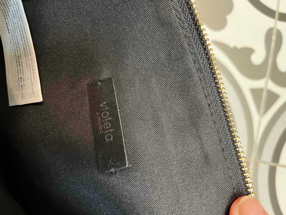 Двуцветен клъч Mango