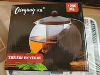 Ceainic cu strecurator Muhler 1.250ml nou