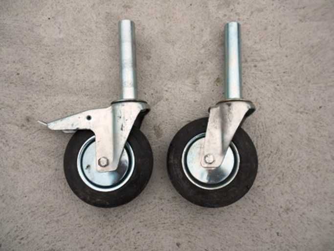 Roata schela metalica, roti schela simple sau cu frana