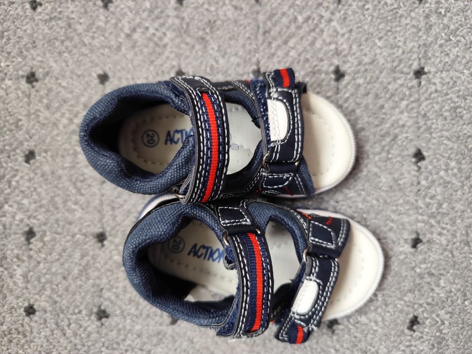 Sandale Action Boy, piele naturala măsura 20